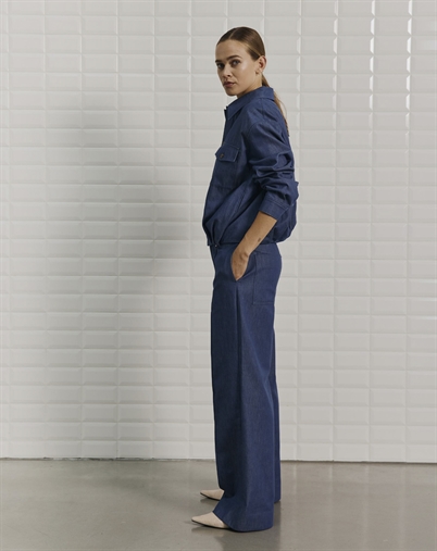 With Black - WBLVictoria Indigo Jakke - Indigo Rise